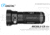 Eagtac Rechargeable MX30L3C-R 6XPL HI 5250 Lumens LED Flashlight, Black, Medium, MX30L3CR6*XPLHI
