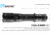 EAGTAC T25L-R MKII Flashlight Kit, XHP35 HD CW LED, 2200lm, Black, Medium 4110
