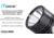 EAGTAC TX3G MKII Flashlight, XHP70.2 NW LED, 3320lm, Black, TX3G-MKII-XHP702-REG-NW