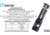 EAGTAC TX3L BASE XJP35 HI CW, 2100 Lumen, USB Rechargeable, 18650 Led Flashlight, Black, Medium 4237