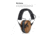 Earmor Sport Shooting ElectronicEar Muffs w/ Foam Earpads, 22dB, Coyote Brown, M300A-CB