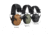 Earmor Sport Shooting ElectronicEar Muffs w/ Foam Earpads, 22dB, Tactical Black, M300A-BK