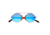 Earth Anakena Sunglasses, Brown Frame, Blue Polarized Lens, Brown/Blue, One Size, ESG038R