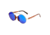 Earth Anakena Sunglasses, Brown Frame, Blue Polarized Lens, Brown/Blue, One Size, ESG038R