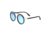 Earth Wood Earth Bondi Sunglass w/Polarized Lenses, Espresso/Blue, One Size, ESG003E