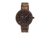 Earth EW2802 Branch Watch, 42mm, Dark Brown Strap, Dark Brown Dial ETHEW2802