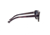 Earth Coronado Ebony Wood Sunglasses, Plum Stripe Wood, ESG019BB