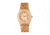 Earth Wood Baobab Bracelet Watch w/Date, Khaki/Tan, ETHEW5501