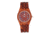 Earth Wood Baobab Bracelet Watch w/Date, Red, ETHEW5503