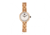 Earth Wood Wisteria Mother-Of-Pearl Bracelet Watch, Khaki/Tan, ETHEW5601