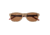 Earth El Nido Sunglasses, Khaki Frame, Tan/Brown Polarized Lens, Khaki/Tan/Brown, One Size, ESG070R