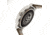 Ladies Autumn Watch,40mm,Brushed Metal Silver Bezel,Dark Brown Band
