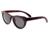 Earth Manhattan Bamboo Wood Sunglasses, Plum Stripe Wood ESG007BB