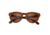 Earth Manhattan Bamboo Wood Sunglasses, Brown Stripe Wood ESG007WB