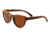 Earth Manhattan Bamboo Wood Sunglasses, Brown Stripe Wood ESG007WB