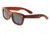 Earth Portsmouth Bamboo Wood Sunglasses, Orange Stripe Wood ESG502OB