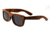 Earth Portsmouth Bamboo Wood Sunglasses, Brown Stripe Wood ESG502WB