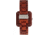 Earth Wood Berkshire Bracelet Watch w/Date, Red, One Size, ETHEW5703