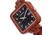 Earth Wood Berkshire Bracelet Watch w/Date, Red, One Size, ETHEW5703