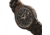 Earth Wood Biscayne Bracelet Watch w/Date, Dark Brown, One Size, ETHEW4202