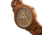 Earth Wood Biscayne Wood Bracelet Watch w/Date, Olive, Standard, ETHEW4204