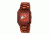 Earth Wood Black Rock Automatic Bracelet Watch, Red ETHEW4403
