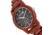 Earth Wood Blue Ridge Bracelet Watch, Red, One Size, ETHEW5803