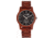Earth Wood Blue Ridge Bracelet Watch, Red, One Size, ETHEW5803