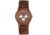 Earth Wood Bonsai Bracelet Watch w/Day/Date, Olive, One Size, ETHEW5304