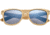 Earth Wood Cape Cod Sunglasses, Bamboo Frame, Celeste Lens, Polarized, One Size, ESG060B