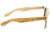 Earth Wood Cape Cod Sunglasses, Bamboo Frame, Celeste Lens, Polarized, One Size, ESG060B