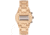 Earth Wood Castillo Bracelet Watch w/Date, Khaki, One Size, ETHEW5101