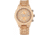 Earth Wood Castillo Bracelet Watch w/Date, Khaki, One Size, ETHEW5101