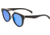 Earth Wood Ceira Polarized Sunglass, Espresso/Blue, One Size, ESG021BL