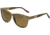 Earth Wood Cove Polarized Sunglass, Brown/Brown, One Size, ESG010BR