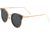 Earth Wood Derawan Sunglasses, Espresso Frames, Black Lens, Polarized, One Size, ESG029E