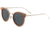 Earth Wood Derawan Sunglasses, Red Rosewood Frame, Black Lens, Polarized, One Size, ESG029R