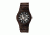 Earth Wood Gobi Automatic Skeleton Bracelet Watch, Dark Brown/Dark Brown ETHEW4302