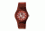 Earth Wood Gobi Automatic Skeleton Bracelet Watch, Red ETHEW4303
