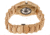 Earth Wood Gobi Automatic Skeleton Bracelet Watch, Khaki/Tan, One Size, ETHEW4301