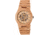 Earth Wood Gobi Automatic Skeleton Bracelet Watch, Khaki/Tan, One Size, ETHEW4301
