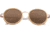 Earth Wood Himara Sunglasses, Oak Frame, Brown Lens, Polarized, One Size, ESG039OR