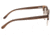 Earth Wood Kai Polarized Sunglass, Brown Stripe/Gold, One Size, ESG024GD