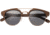 Earth Wood Kai Polarized Sunglass, Walnut Zebrawood/Black, One Size, ESG024BK