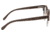 Earth Wood Kai Polarized Sunglass, Walnut Zebrawood/Black, One Size, ESG024BK