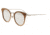 Earth Wood Karekare Polarized Sunglass, Zebra/Silver, One Size, ESG028Z