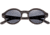 Earth Wood Maho Polarized Sunglass, Black Stripe/Black, One Size, ESG085G