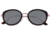 Earth Wood Oreti Polarized Sunglass, Espresso/Black, One Size, ESG037BK