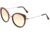 Earth Wood Oreti Polarized Sunglass, Monzo/Rose Gold, One Size, ESG037MN