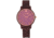 Earth Wood Pike Bracelet Watch, Plum, One Size, ETHEW5205